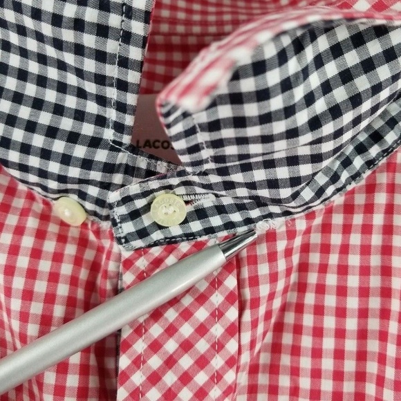 Rare - Lacoste Red! Collection Mens Shirt - Picture 6 of 6
